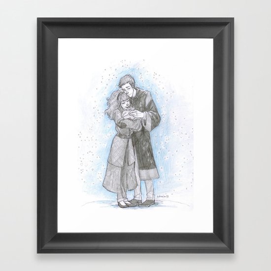 Warming Charm Framed Art Print