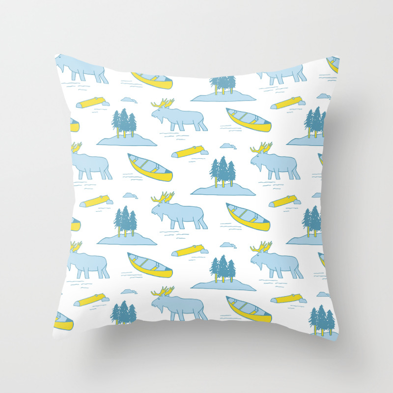 Bwca Lake Life Throw Pillow By Emmidesign Society6