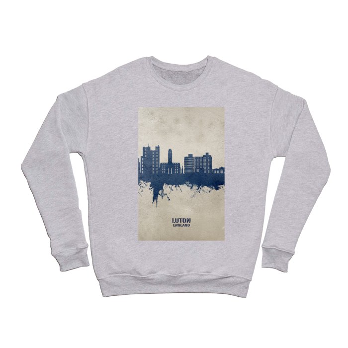 Luton England Skyline Crewneck Sweatshirt
