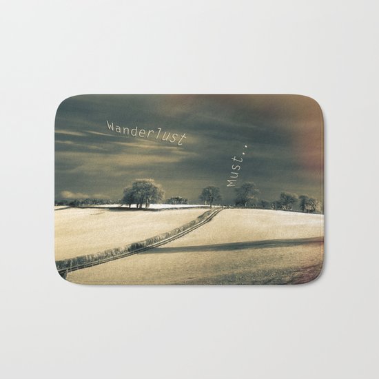 I Wander because... Bath Mat