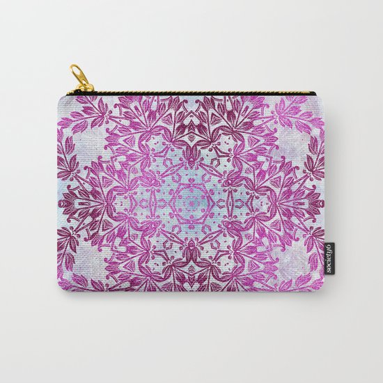 Always Save The Glitters Mandala Carry-All Pouch