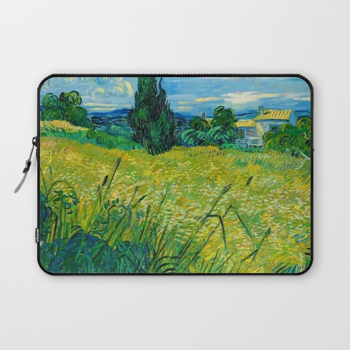 Vincent van Gogh Green Wheat (Green Field), 1889  Laptop Sleeve
