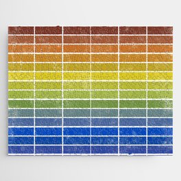 Vintage re-make of Mark Maycock's Scale of hues illustration from 1895 Jigsaw Puzzle