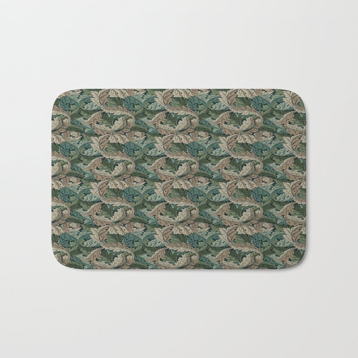 William Morris -  Acanthus , pattern, No,9, Bath Mat