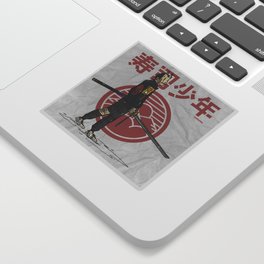 Samurai boy Sticker