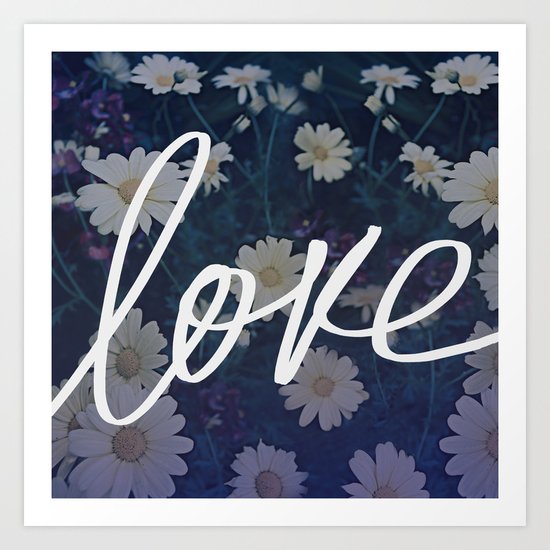 Love in Bloom Art Print
