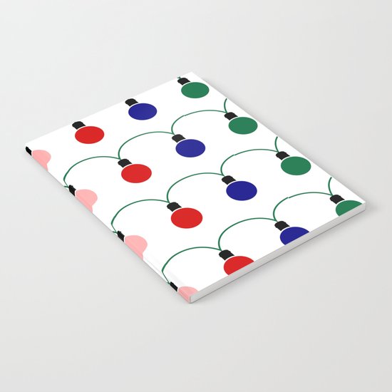 Christmas Light Notebook