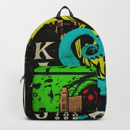 Kaiju Movie Poster Backpack