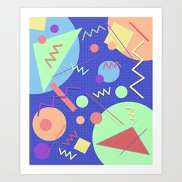 Memphis #42 Art Print