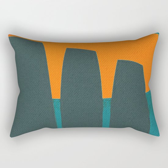 Indigenous Peoples in Easter Island Rectangular Pillow