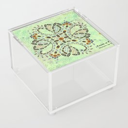 Isopattern 1 - Spring Green Acrylic Box