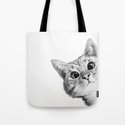 Sneaky Cat Art Print By Laura Graves Society6