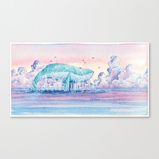Just go! Canvas Print
