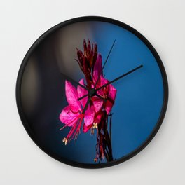 flower Wall Clock | Photo, Collage, Nature, Digital 