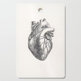 Human heart Cutting Board