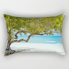 Paradise Beneath The Divi Tree - Aruba Rectangular Pillow