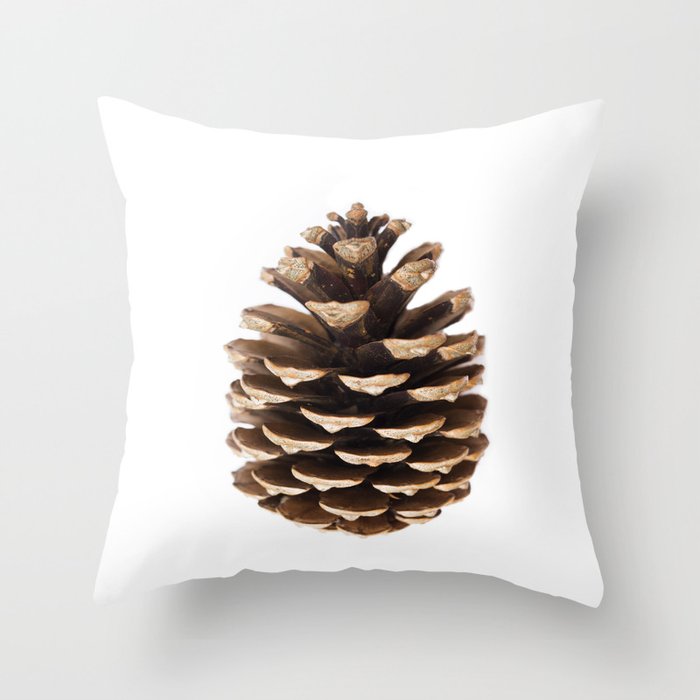Pine cone Throw Pillow