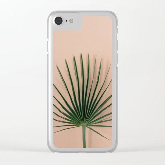 pink botanics Clear iPhone Case