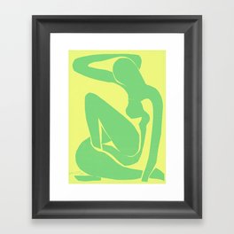 The Blue Nudes in the Elysian Fields by Henri Matisse Framed Art Print