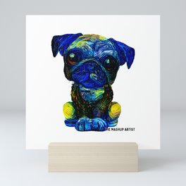 Pug Mini Art Print