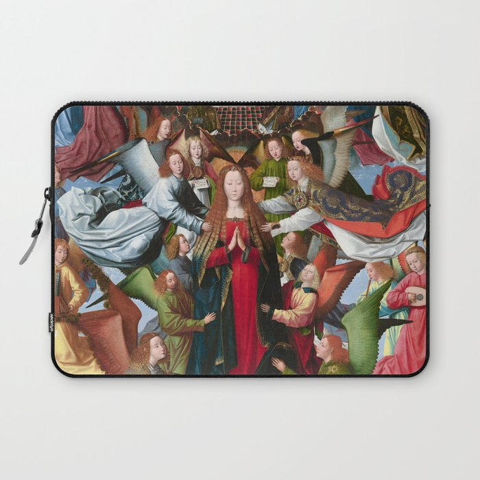 Mary, Queen of Heaven 15th Century Painting Laptop Sleeve