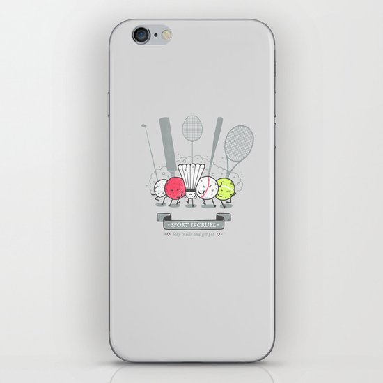 Sport is cruel iPhone & iPod Skin