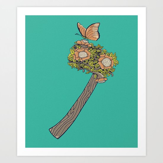 No Steel Today Art Print