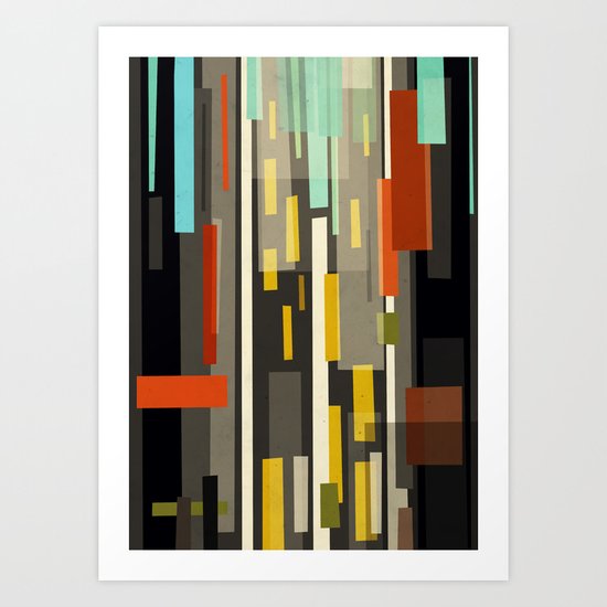 Straight Up New York Art Print