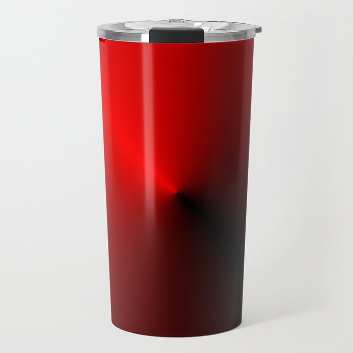 Leader - Red and Black Travel Mug