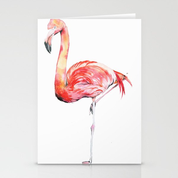 Flamingo Stationery Cards by toerworth 