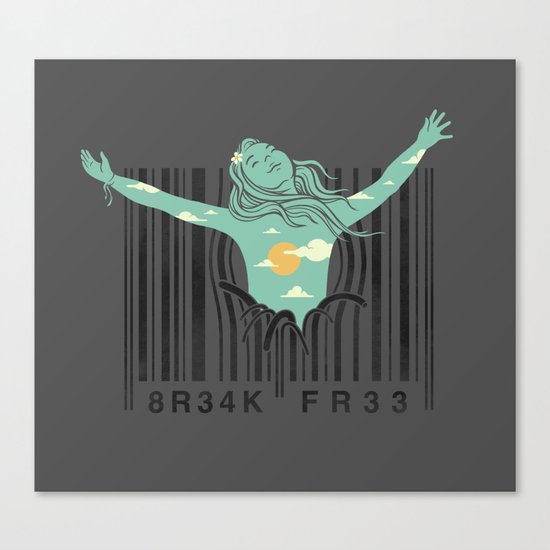 Break Free Canvas Print