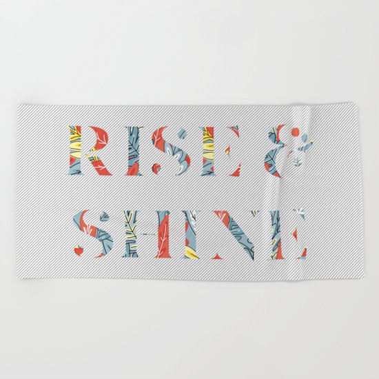 Rise and Shine Beach Towel