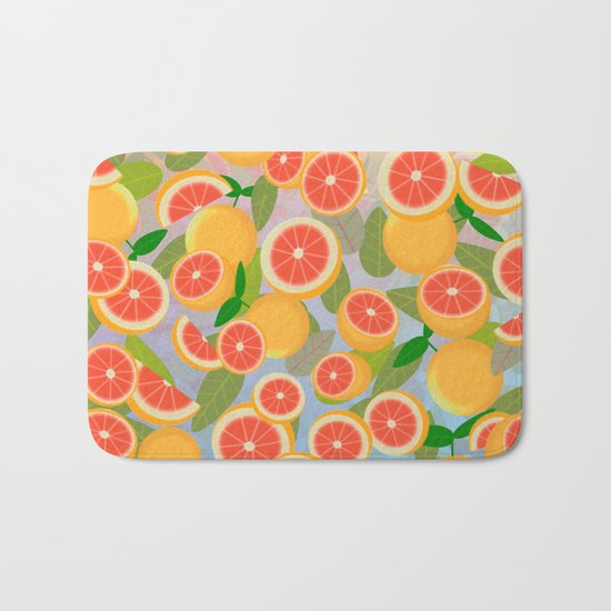 Grapefruit Song Bath Mat