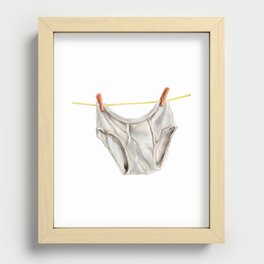 Underwear Recessed Framed Print