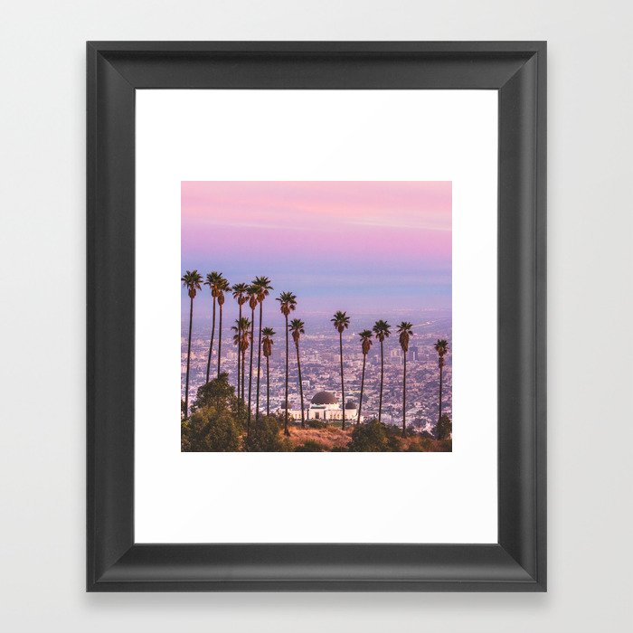 LA dreaming Framed Art Print