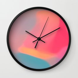 Diffuse colour Wall Clock