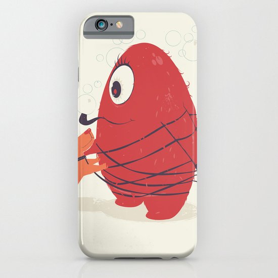 Cyclopes Monster Blob & Orange Dog iPhone & iPod Case