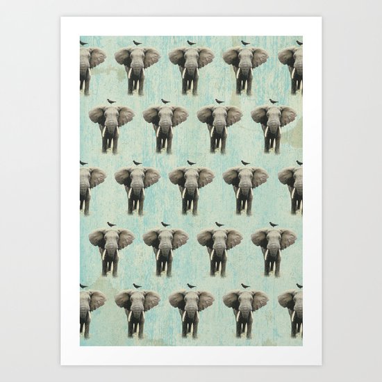friends for life wall paper Art Print