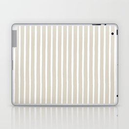 Crema y Arena Stripes - Serie Boho Laptop & iPad Skin