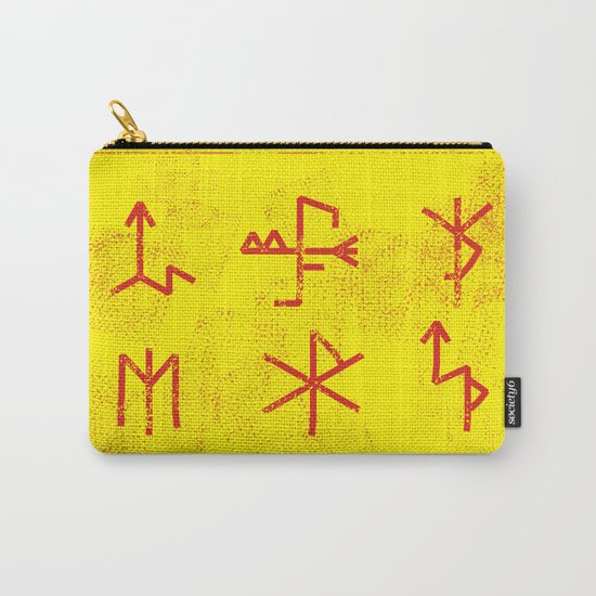 Runes Carry-All Pouch