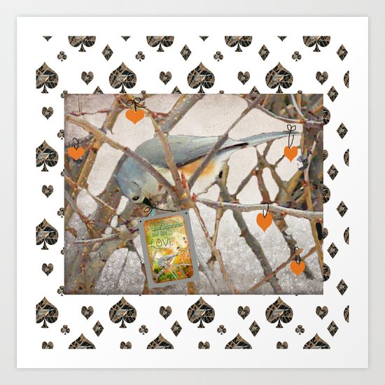 Love Decorates Our Life Art Print