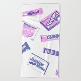 Seinfeld Candy Beach Towel