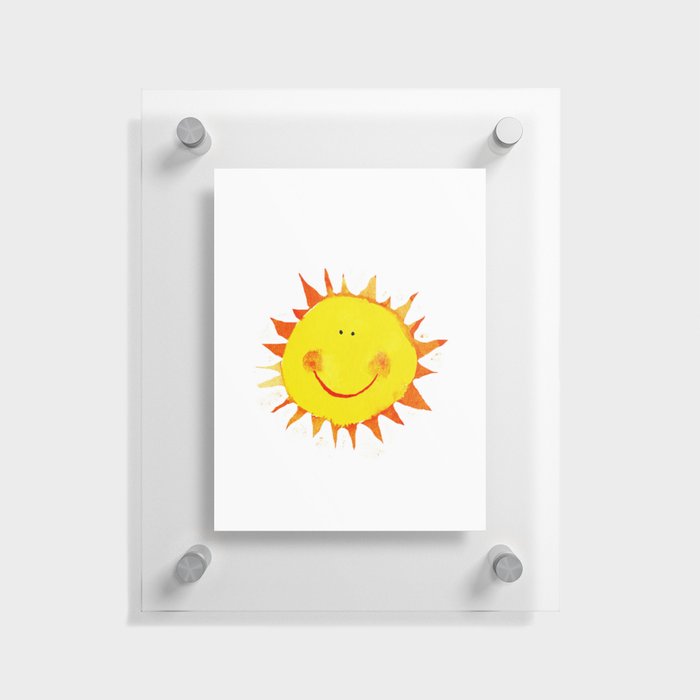 Good day sunshine Floating Acrylic Print