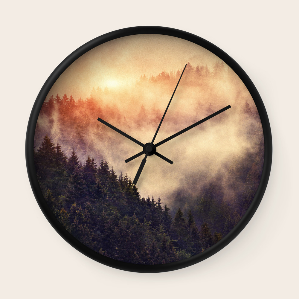 Landscape Wall Clocks Society6
