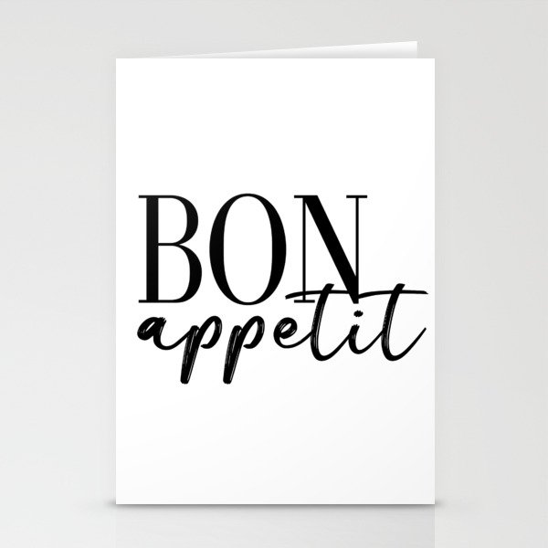 Bon Appetit Sign | Dining room decor, Typographic Print, Kitchen art, Bon Appetite, Wall Art, Home D Stationery Cards