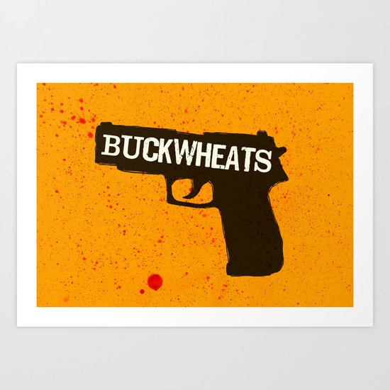 Buckwheats Art Print
