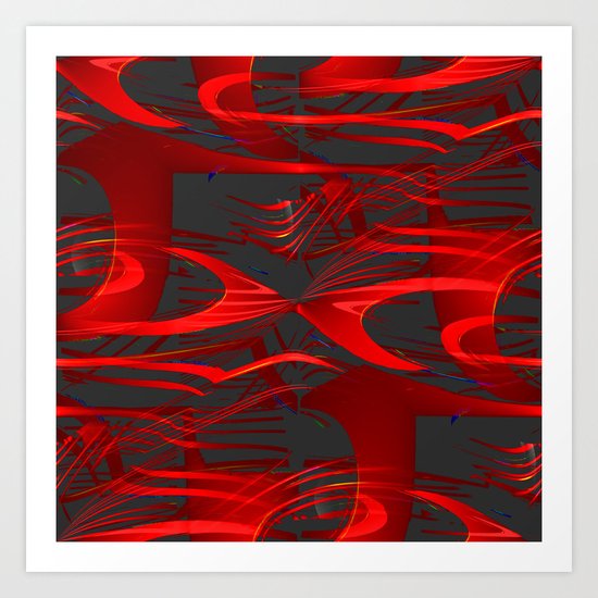 Ribbonology Art Print
