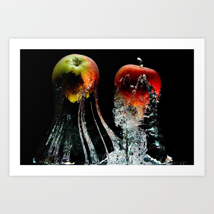 Splash Art Print by chi3ell55 | Society6