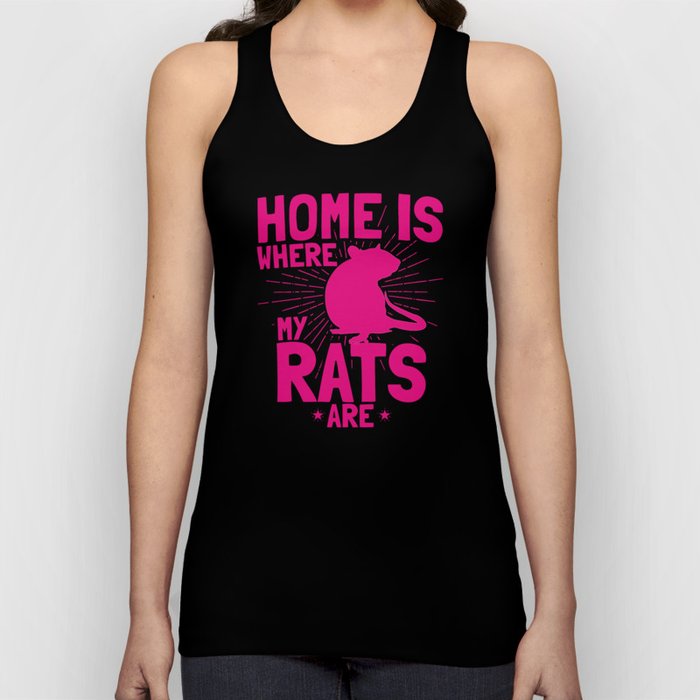 Funny Fancy Rat Saying | Vintage Pet Rat Owner | Retro Rats Tank Top