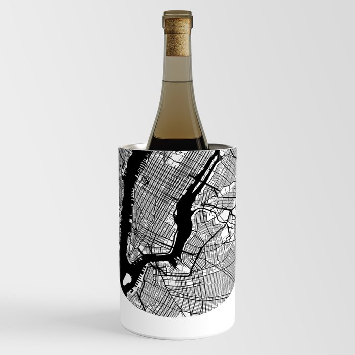 Manhattan map coordinates Wine Chiller